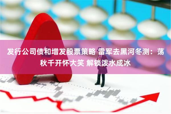 发行公司债和增发股票策略 雷军去黑河冬测：荡秋千开怀大笑 解
