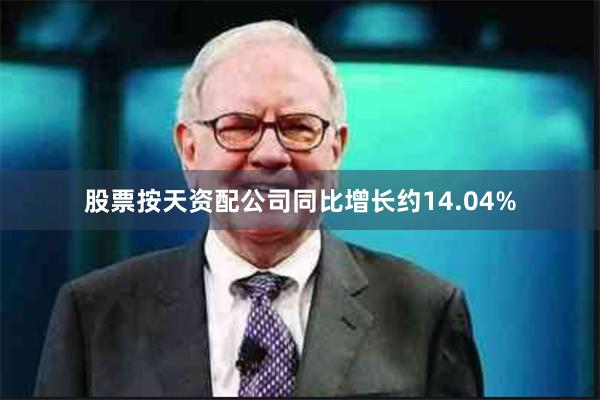 股票按天资配公司同比增长约14.04%